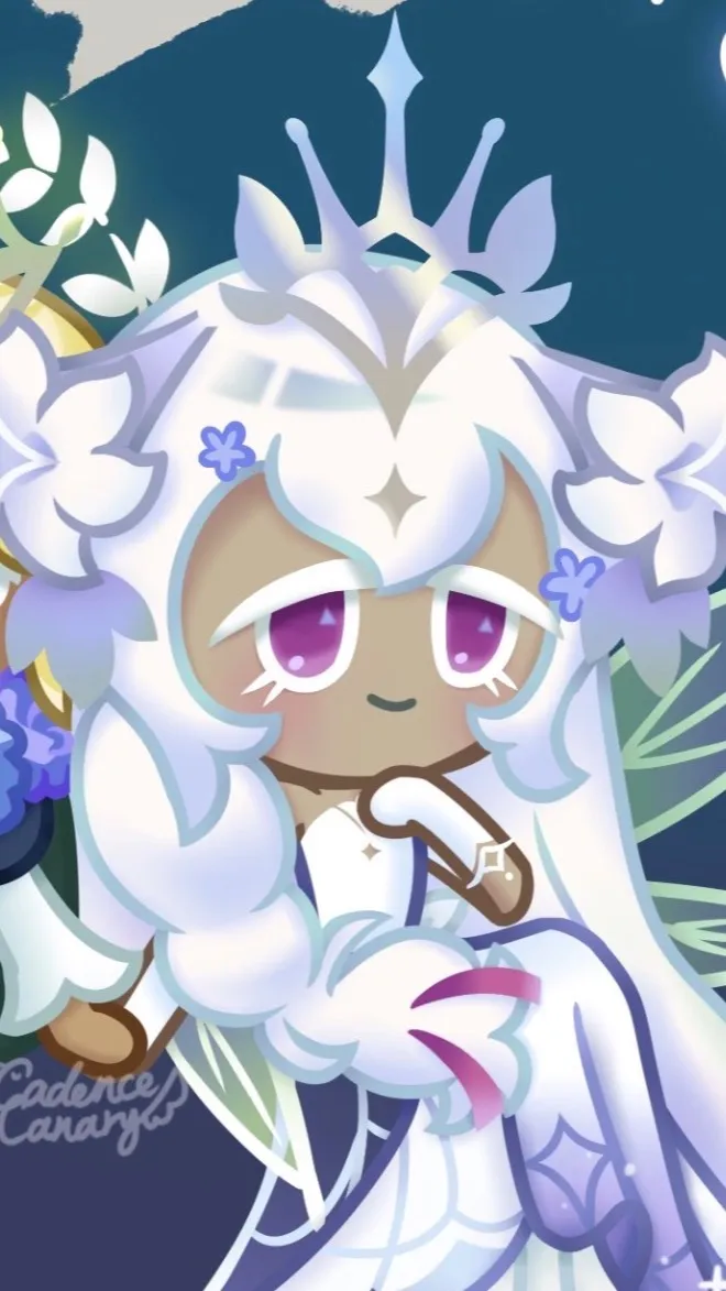 ai character: White Lily X You background