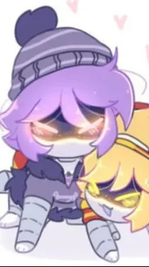 ai character: cute Murder drones background