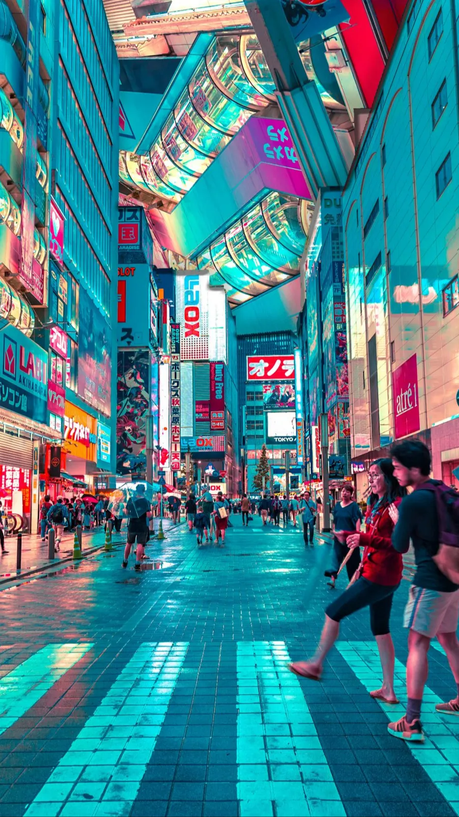 ai character: High Tech City background