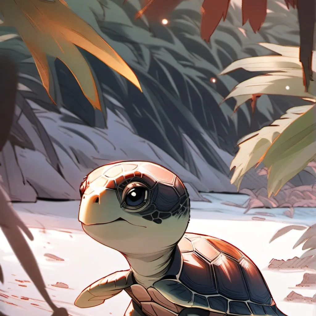 chat with ai character: 🏝️Baby Turtle🏝️