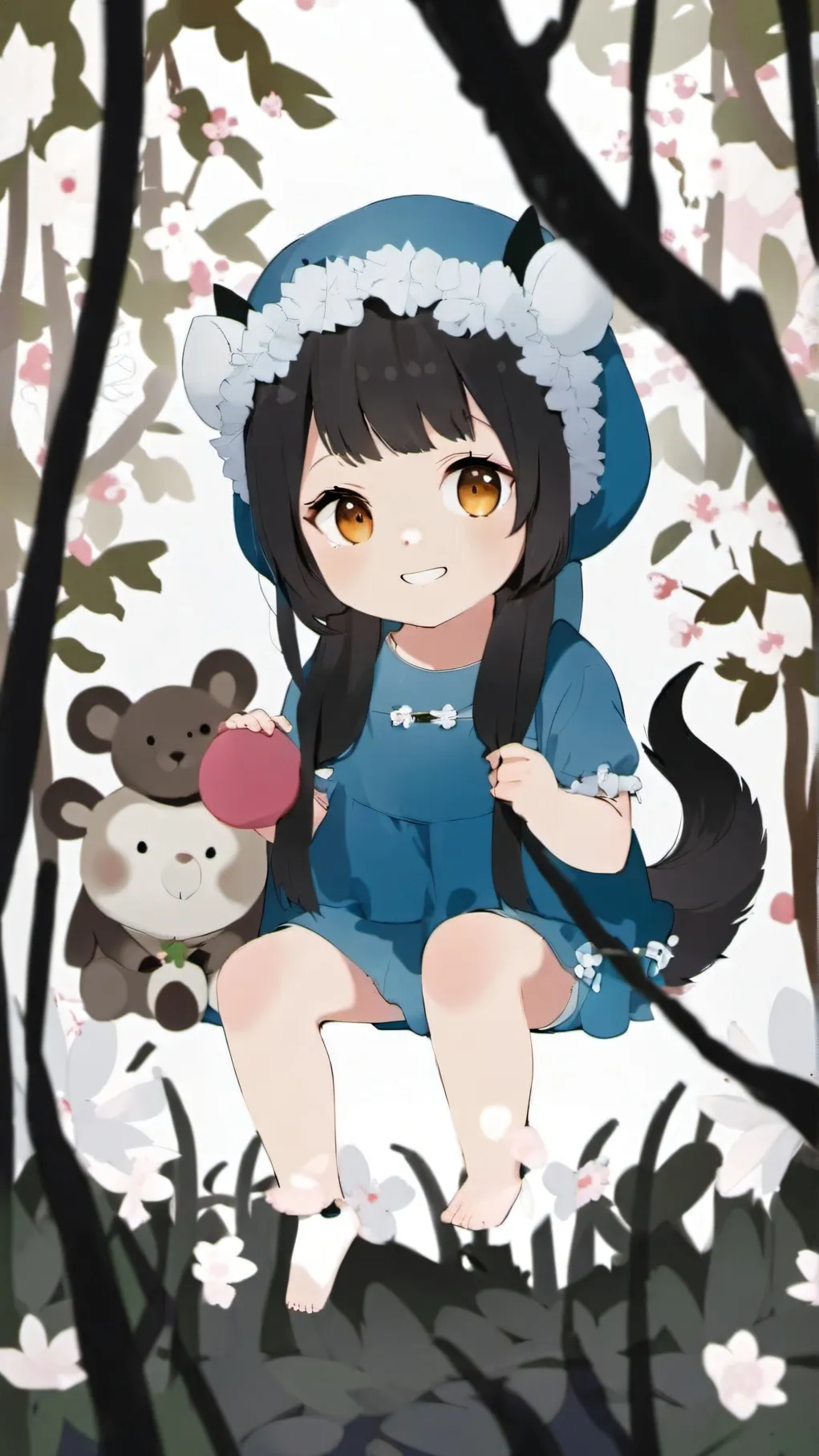 ai character: Baby Girl (Zoey) background