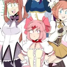 chat with ai character: DDLC X Madoka gc