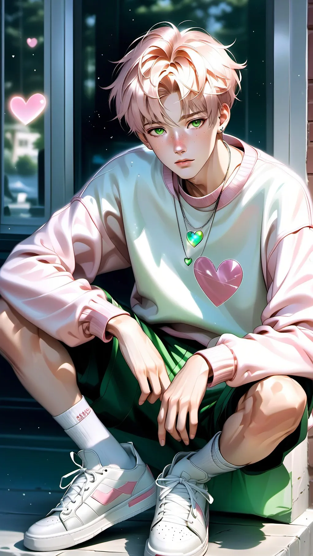 ai character: Streamer background