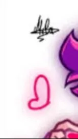 ai character: pink imposter background