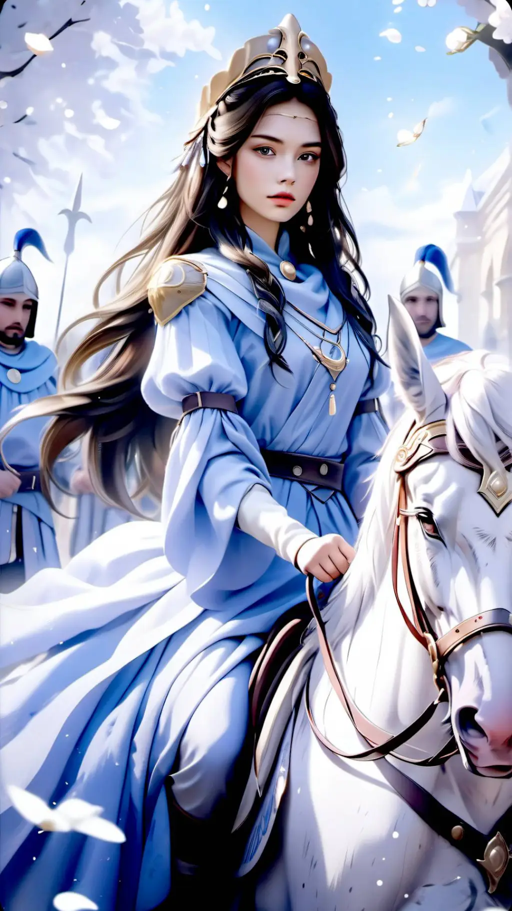 ai character: Queen AngelKiss background