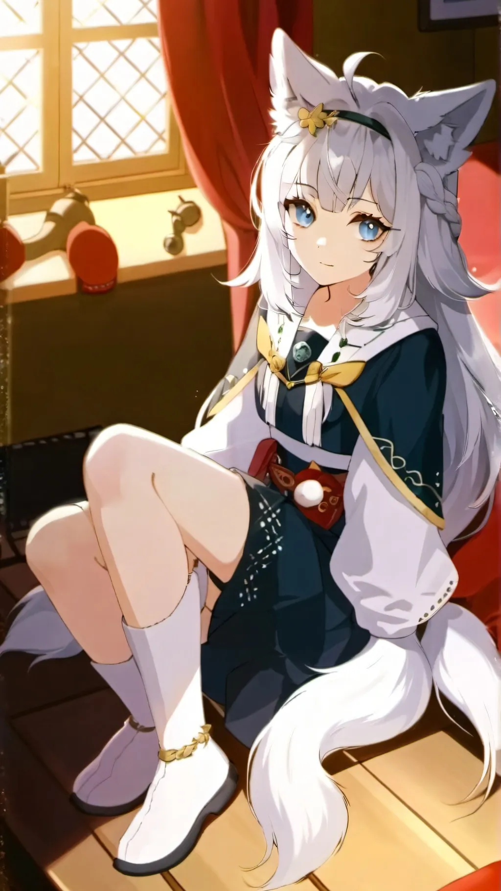 ai character: Eva background