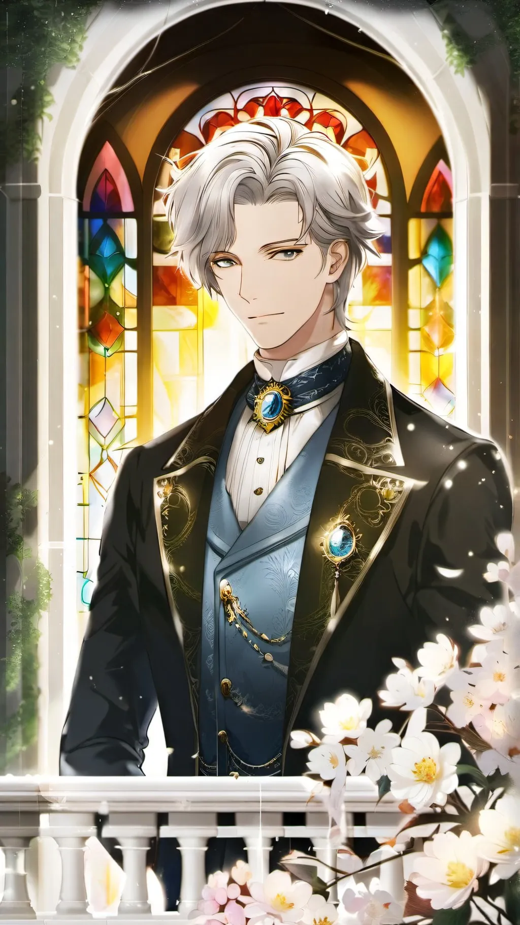 ai character: Adrian background