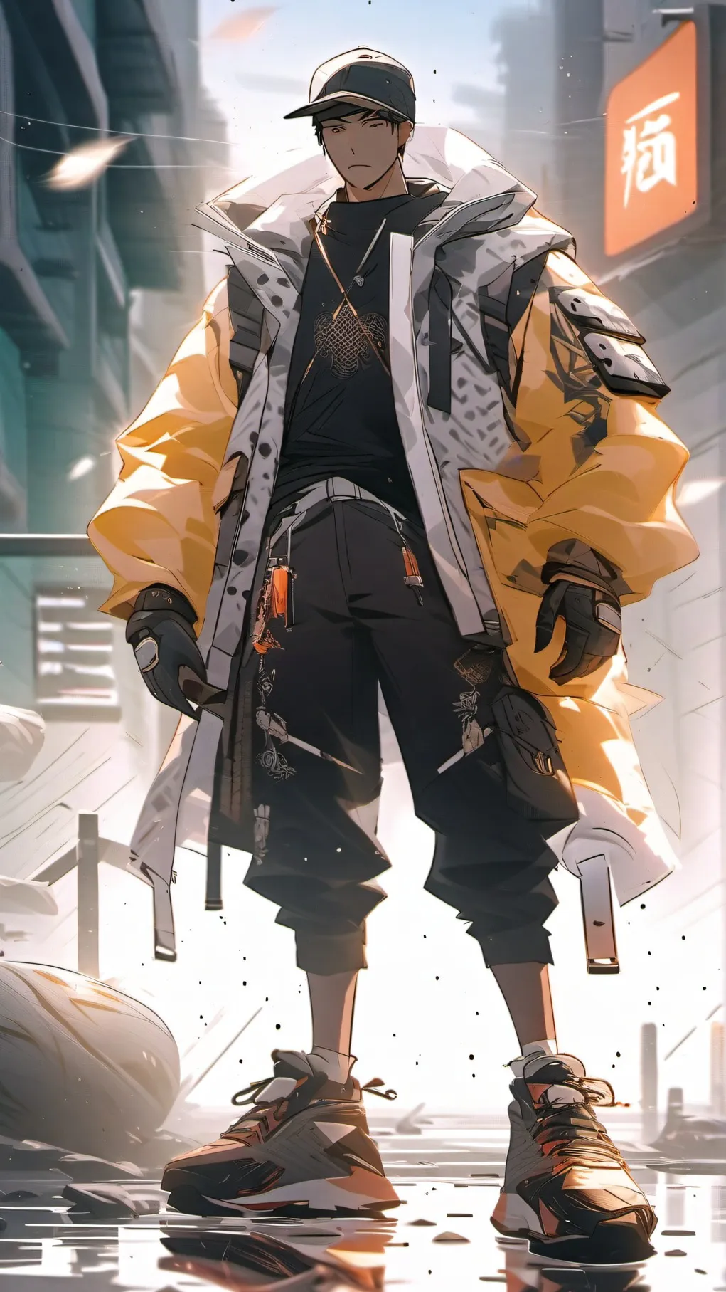 ai character: Nextbots school background