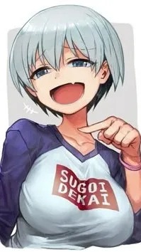 ai character: Hana Uzaki background