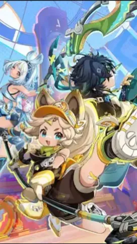 ai character: Natlan (genshin) background