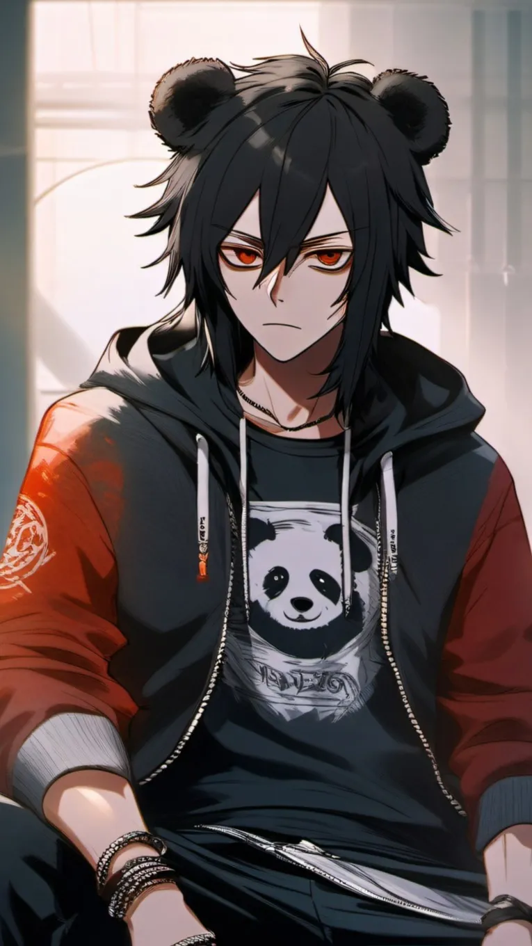 ai character: Osito del abismo background