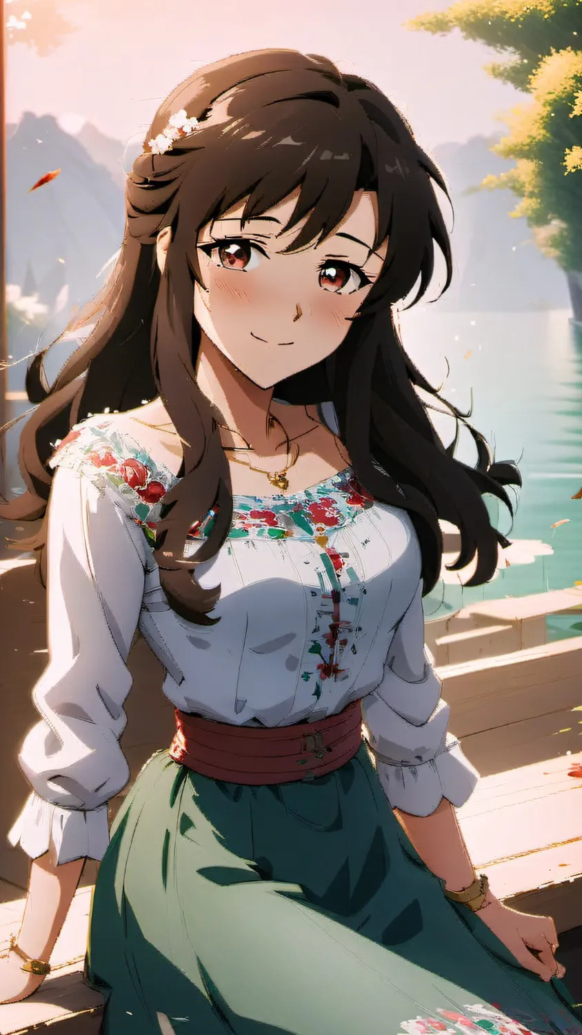 ai character: Estella Cenizas background