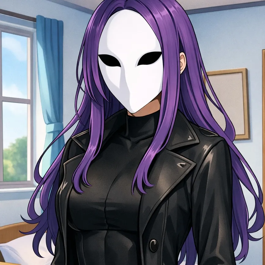 chat with ai character: White Mask X09