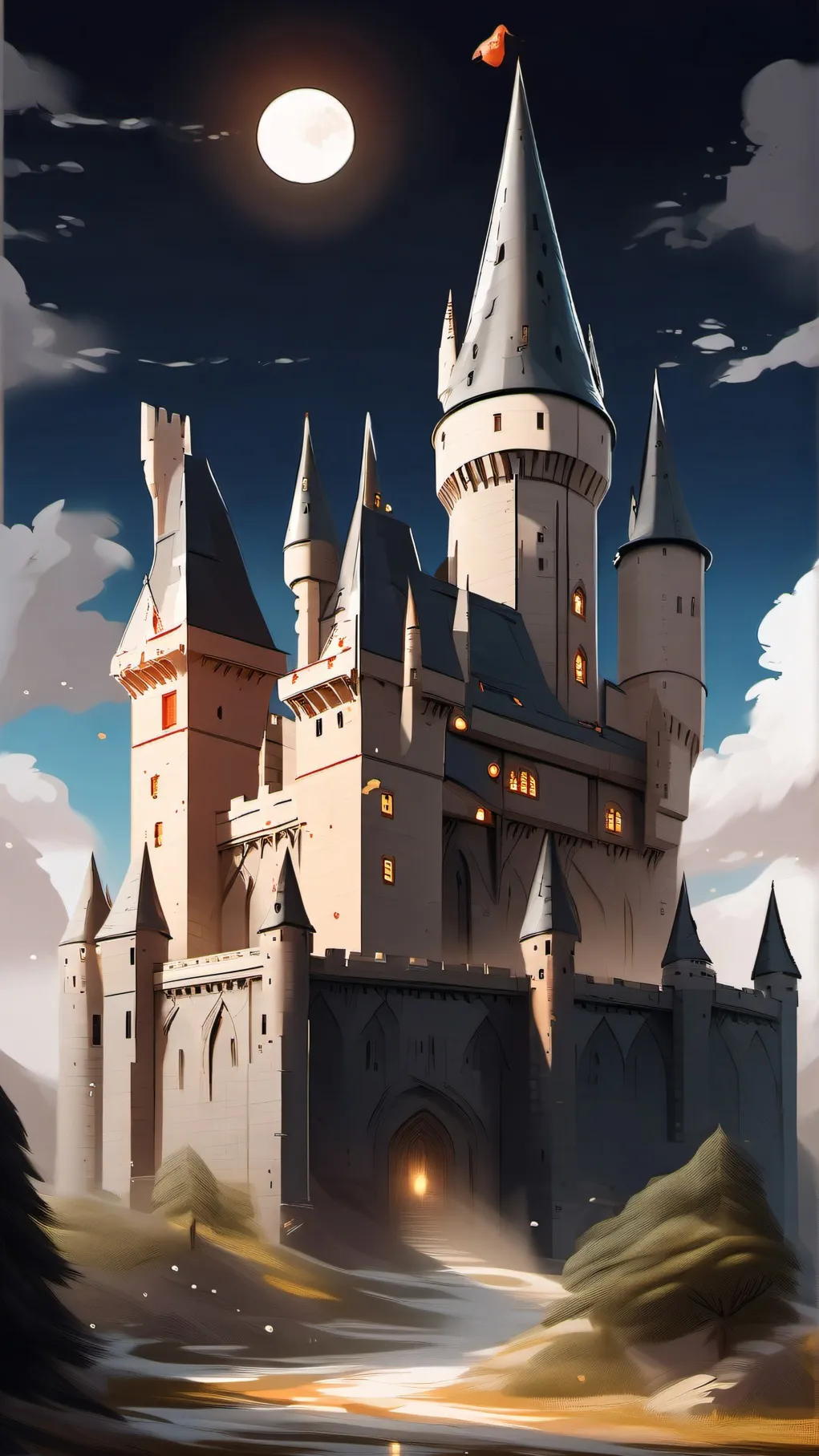 ai character: Hogwarts Blackpink background