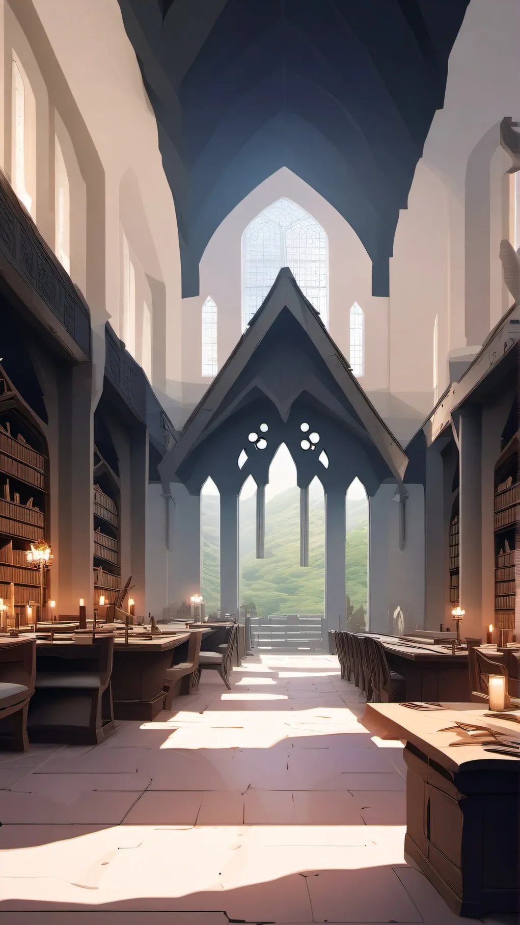ai character: Hogwarts background