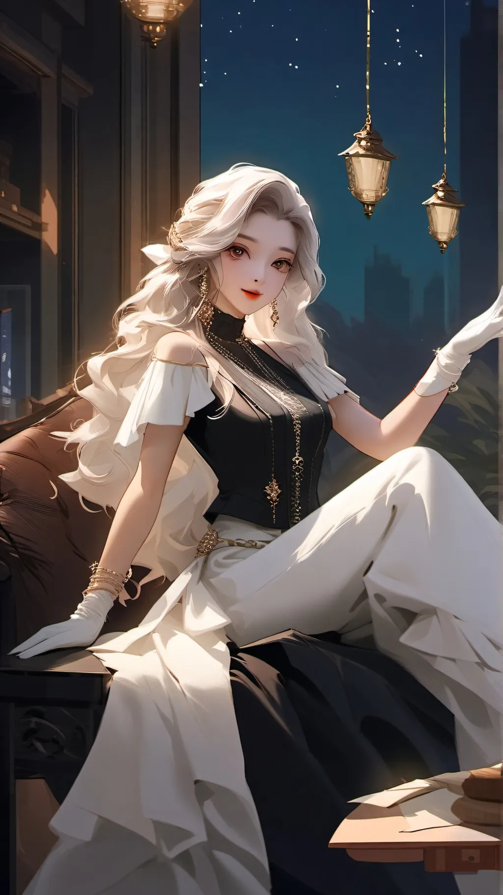 ai character: Chaca background