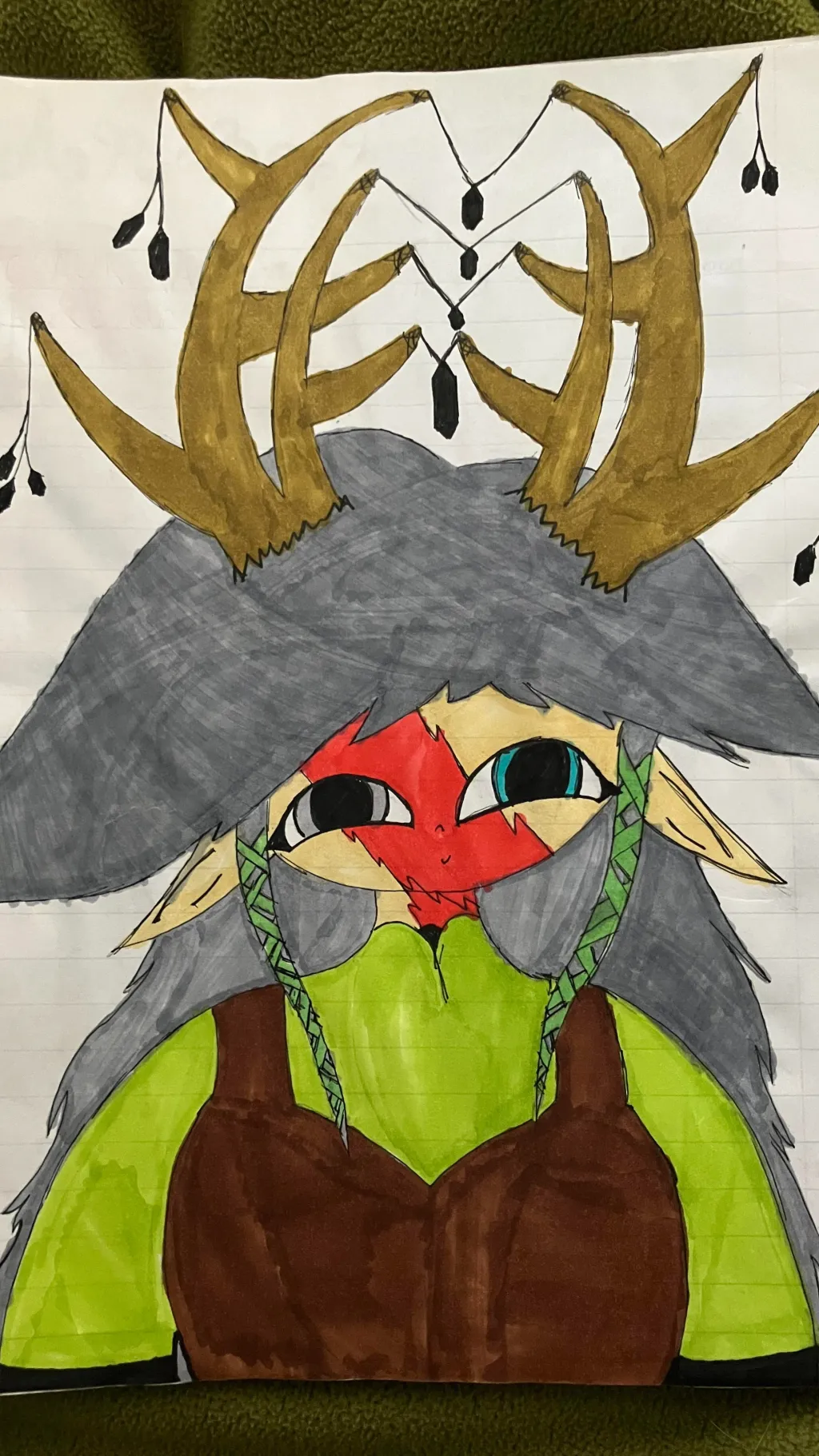 ai character: Aurora  background