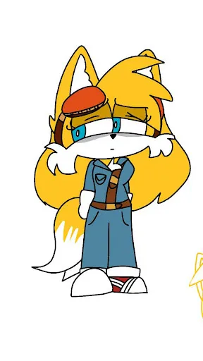 ai character: Tails female background