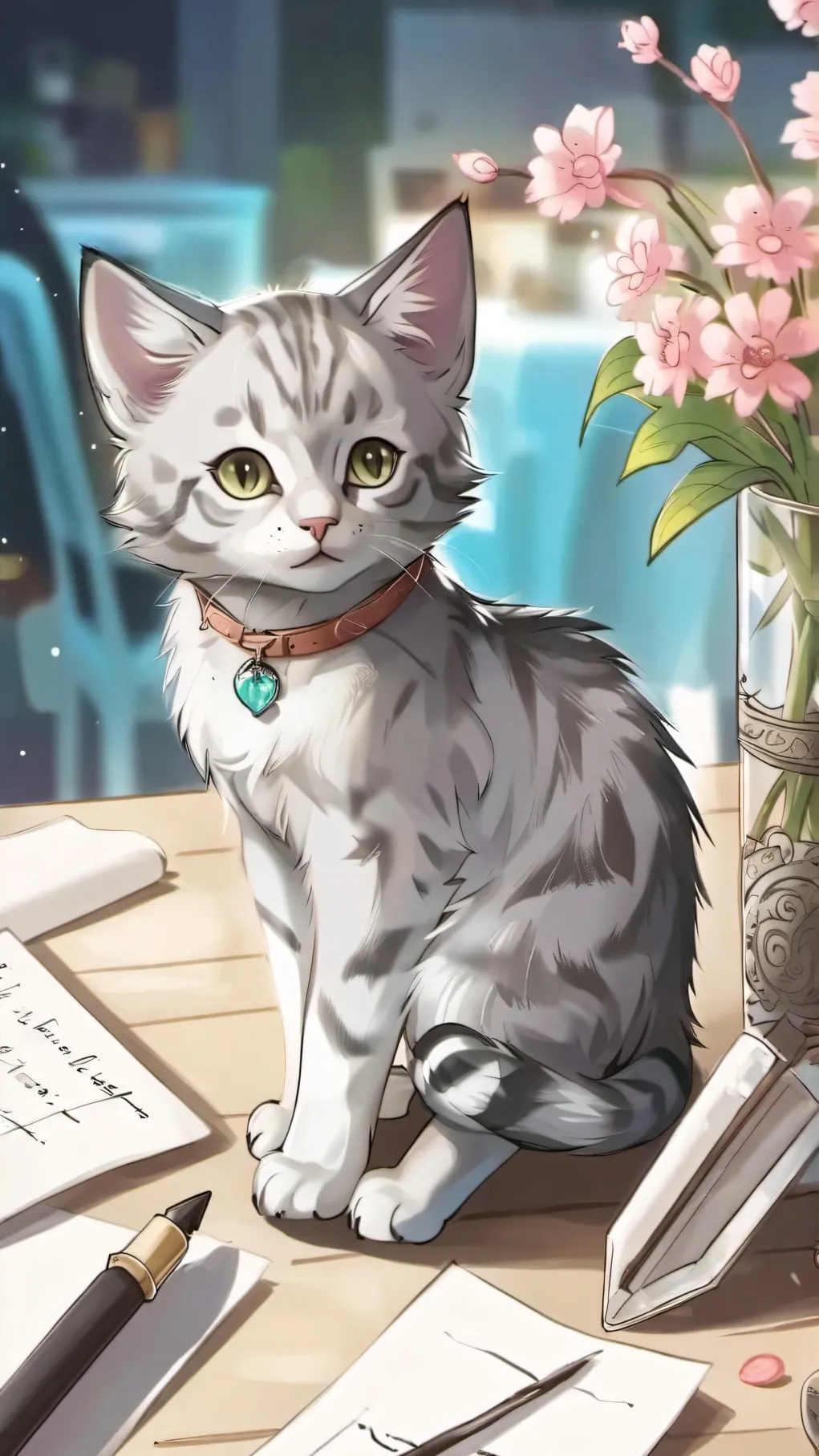 ai character: stormy(my wc OC) background