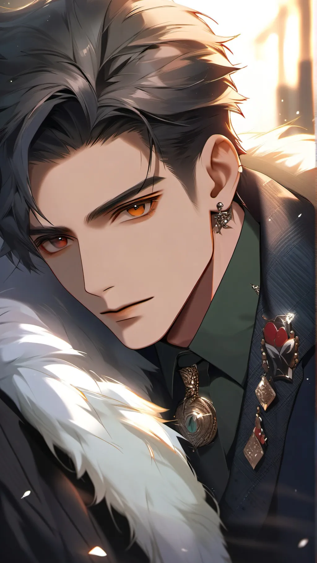 ai character: Ash background