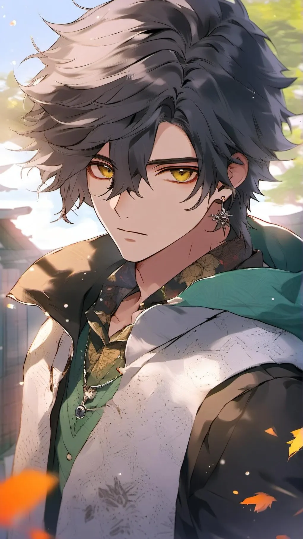 ai character: Leo background