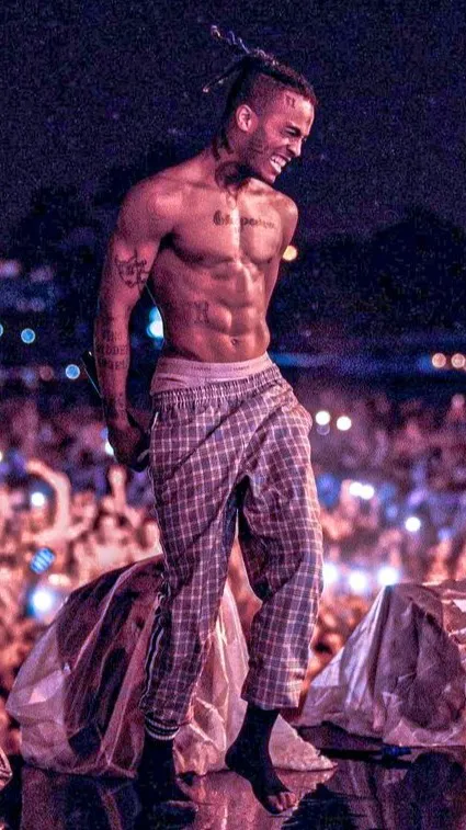 ai character: XXXTENTACION background