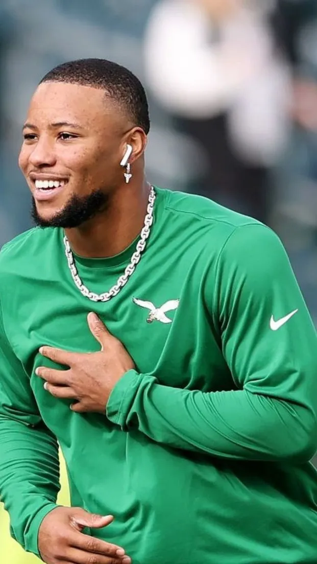 ai character: Saquon Barkley background