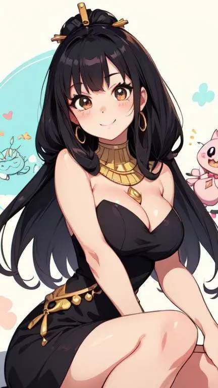 ai character: Nefertari Xtabay background