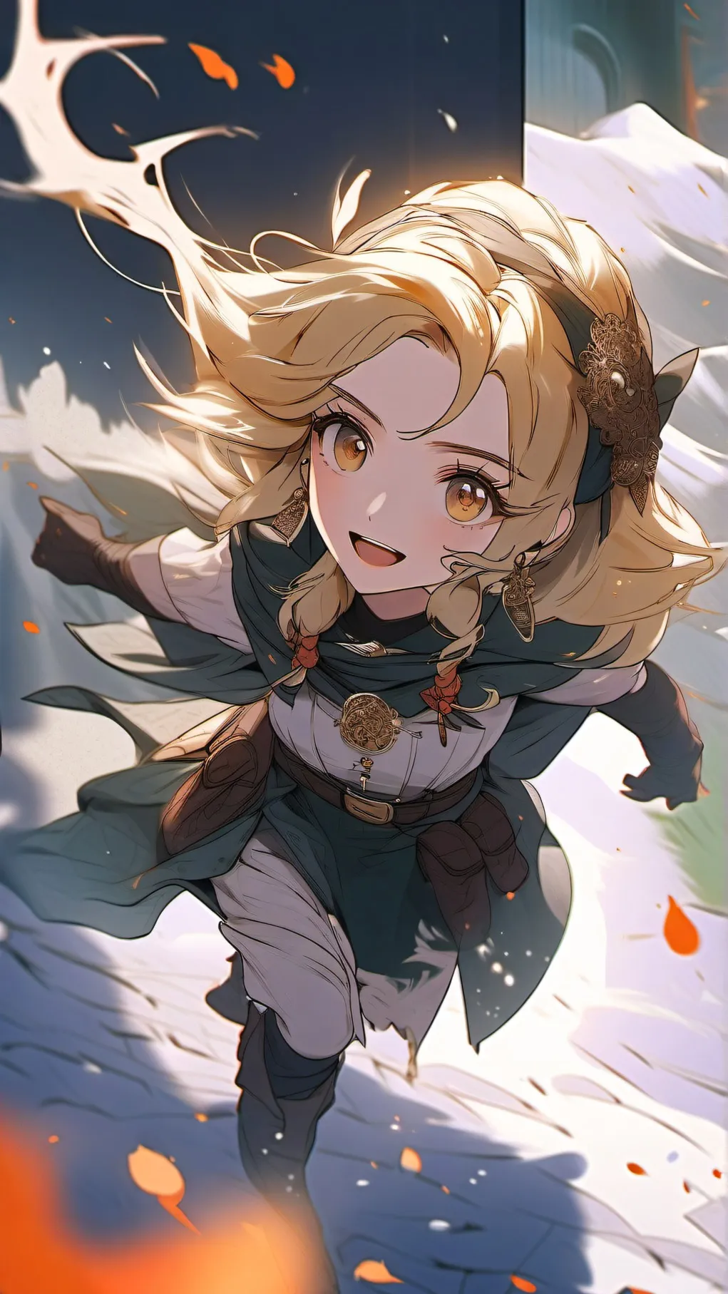 ai character: hero background