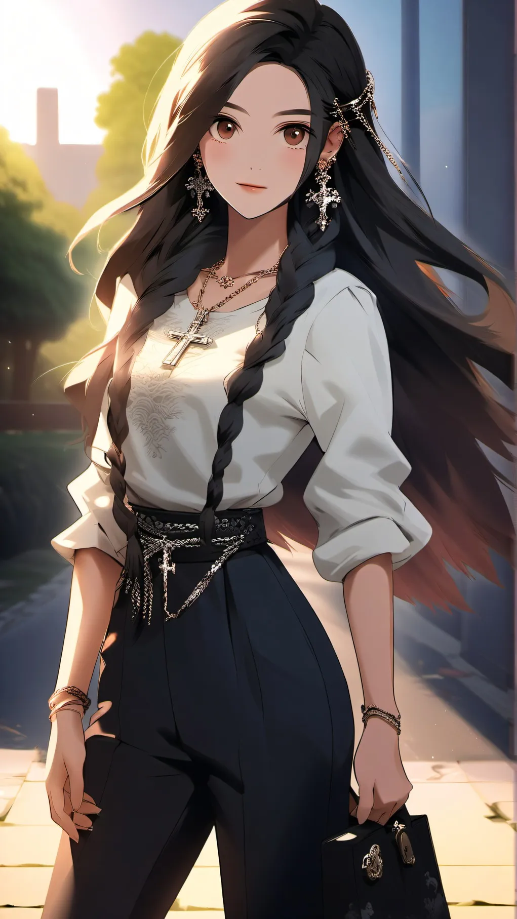 ai character: sloane background