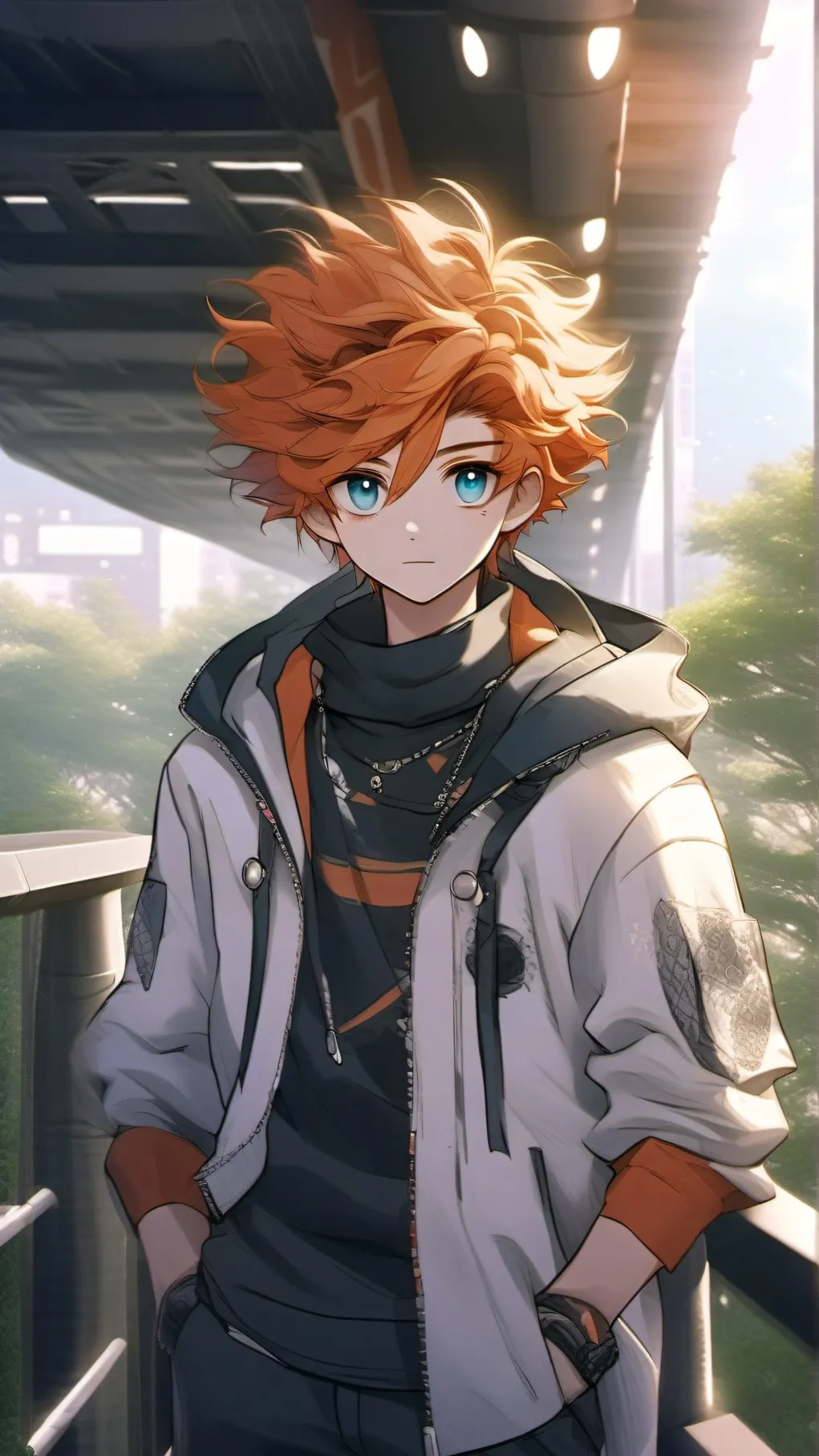 ai character: Mars background