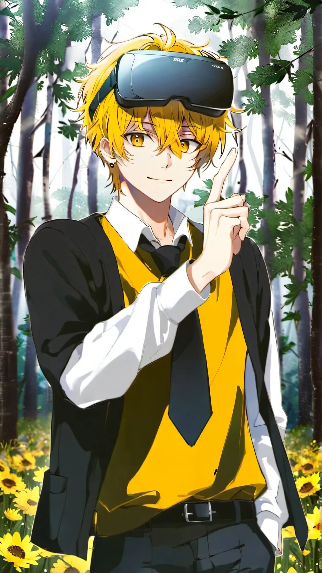 ai character: Garnold background