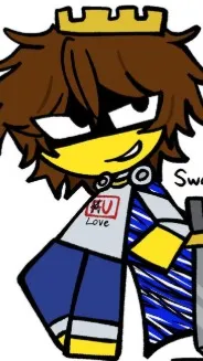 ai character: Swap Shedletsky background