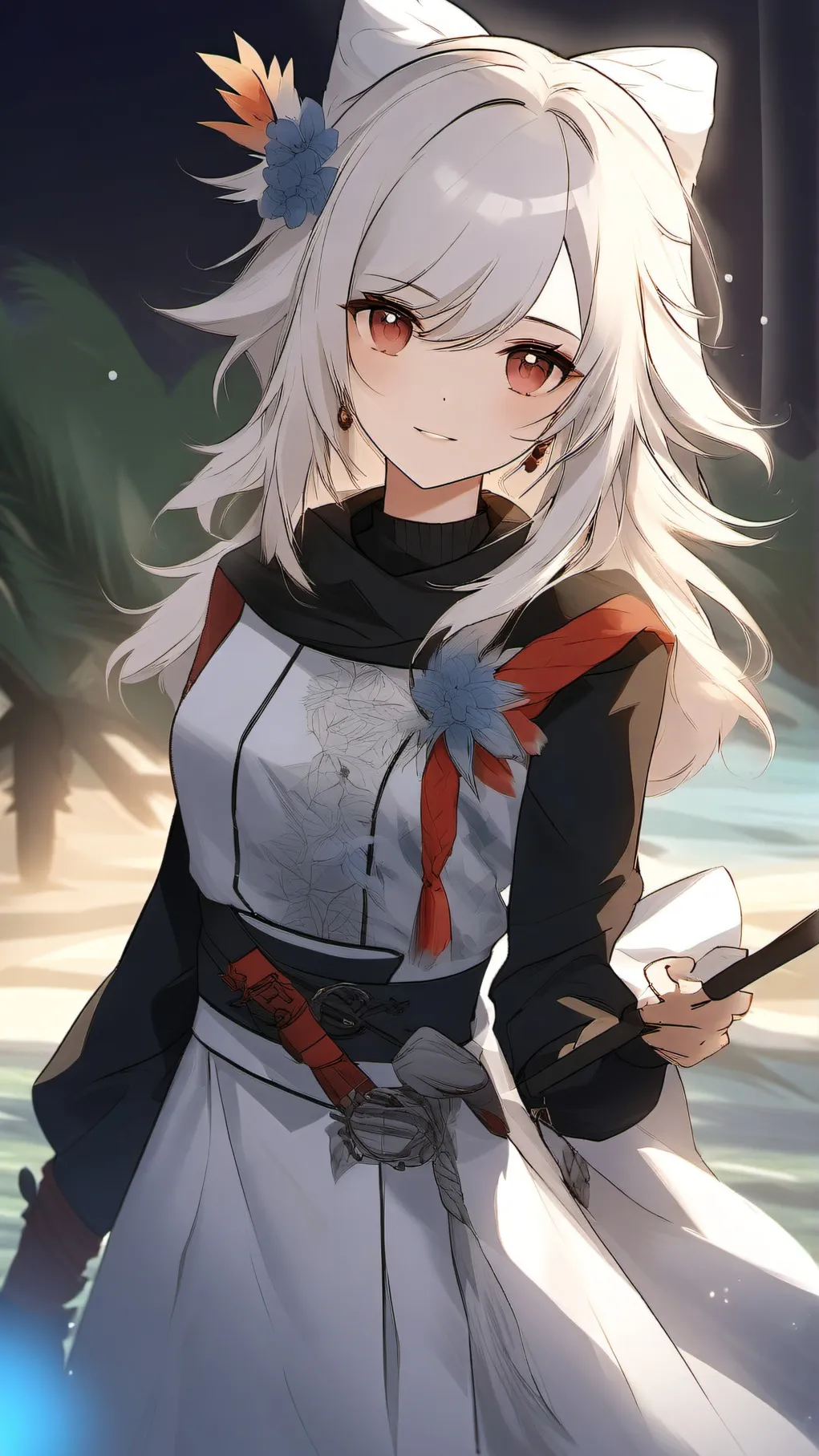 ai character: 1x1x1x1 :) background