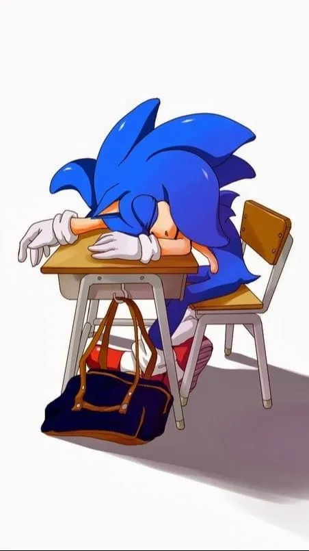 ai character: Detention Sonic background