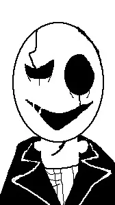 ai character: w.d gaster background