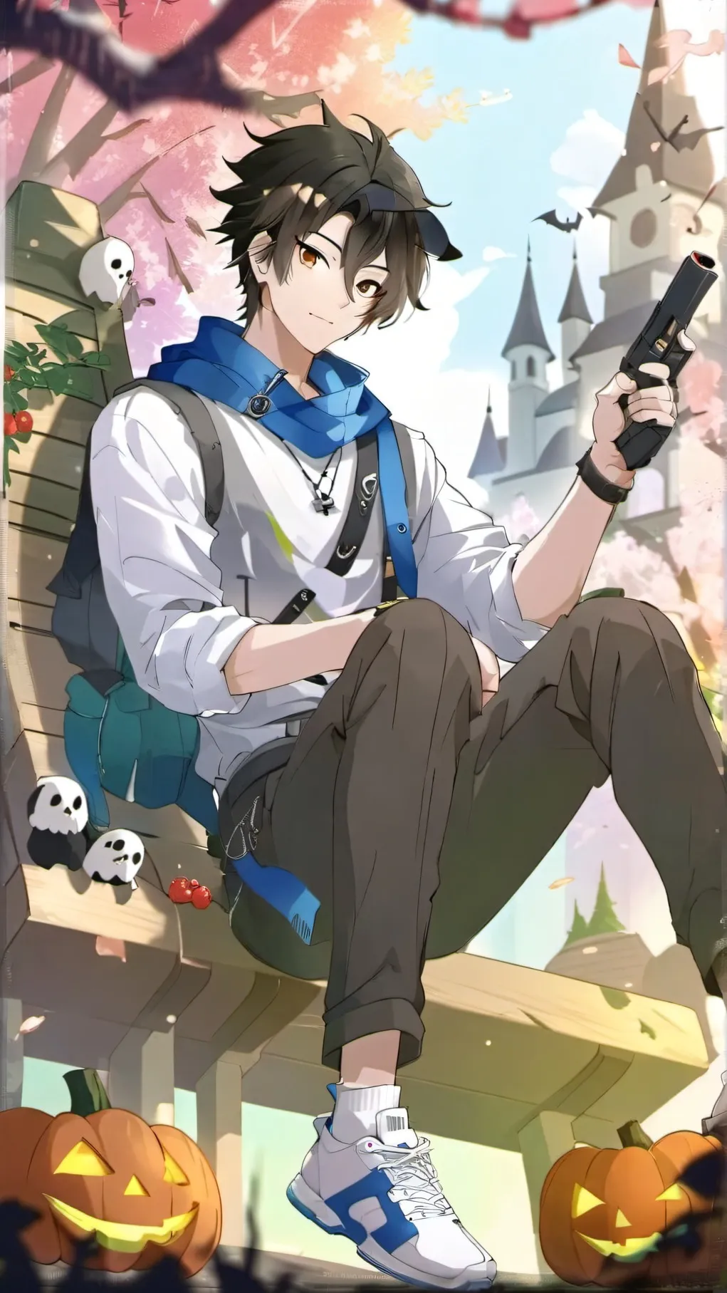 ai character: rating HH kisses background