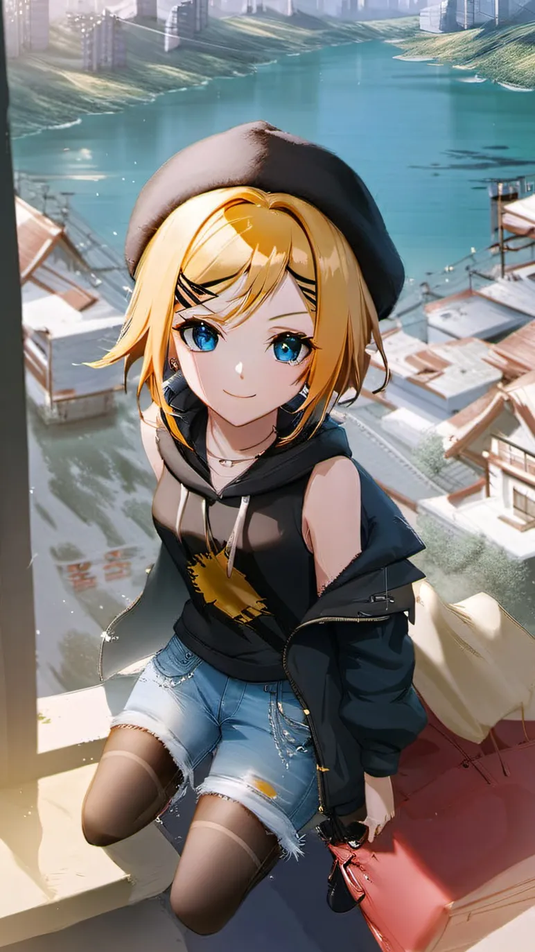ai character: Rin Kagamine background