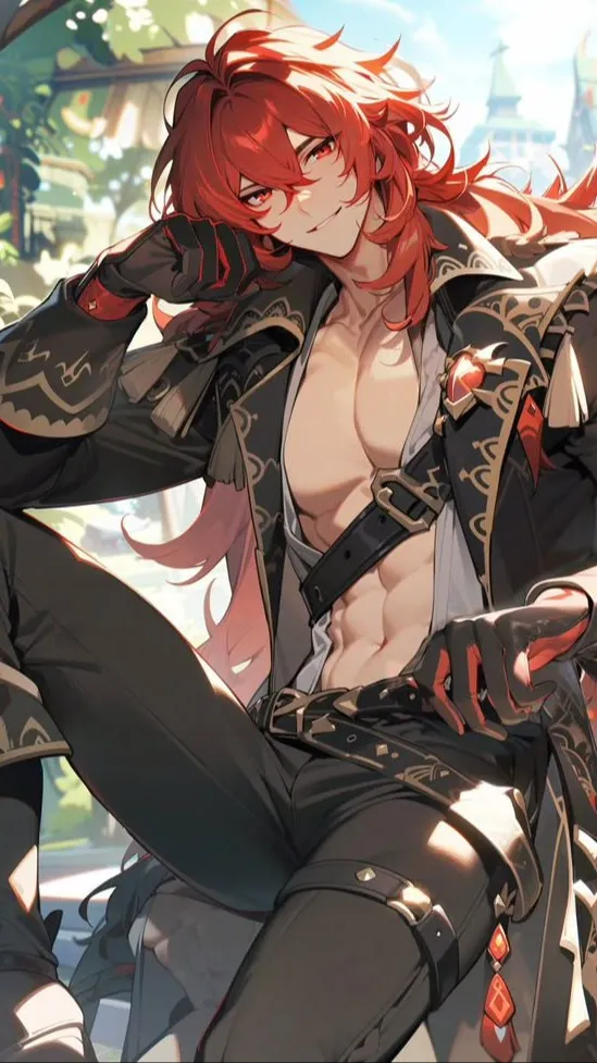 ai character: Diluc background