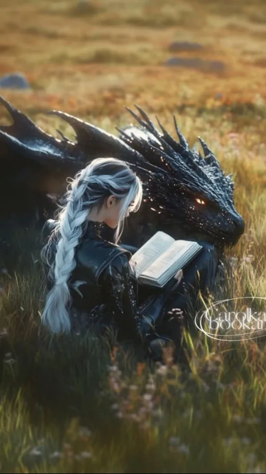 ai character: Violet background