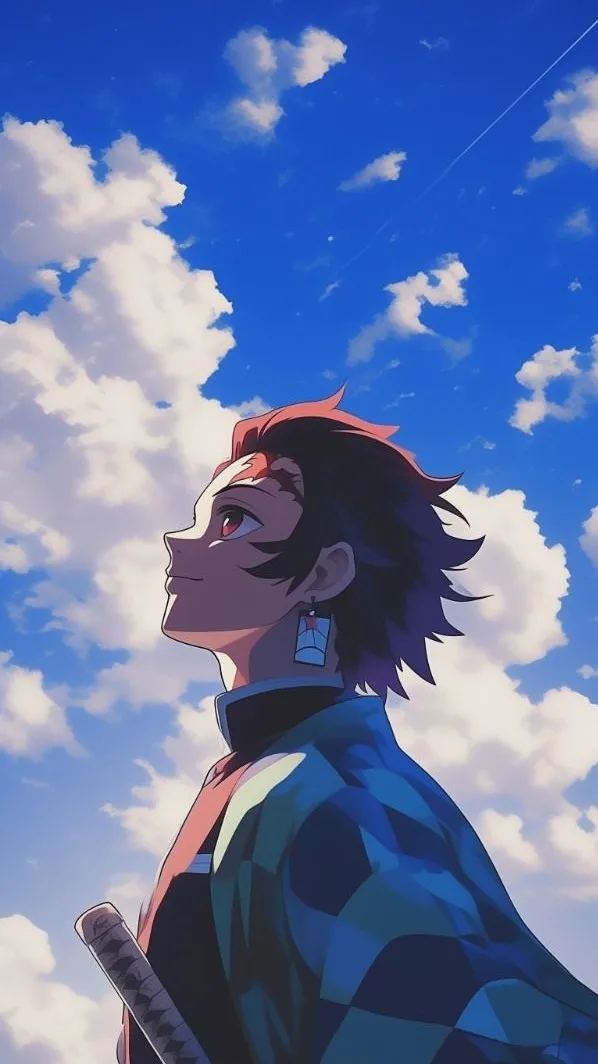 ai character: Tanjiro background