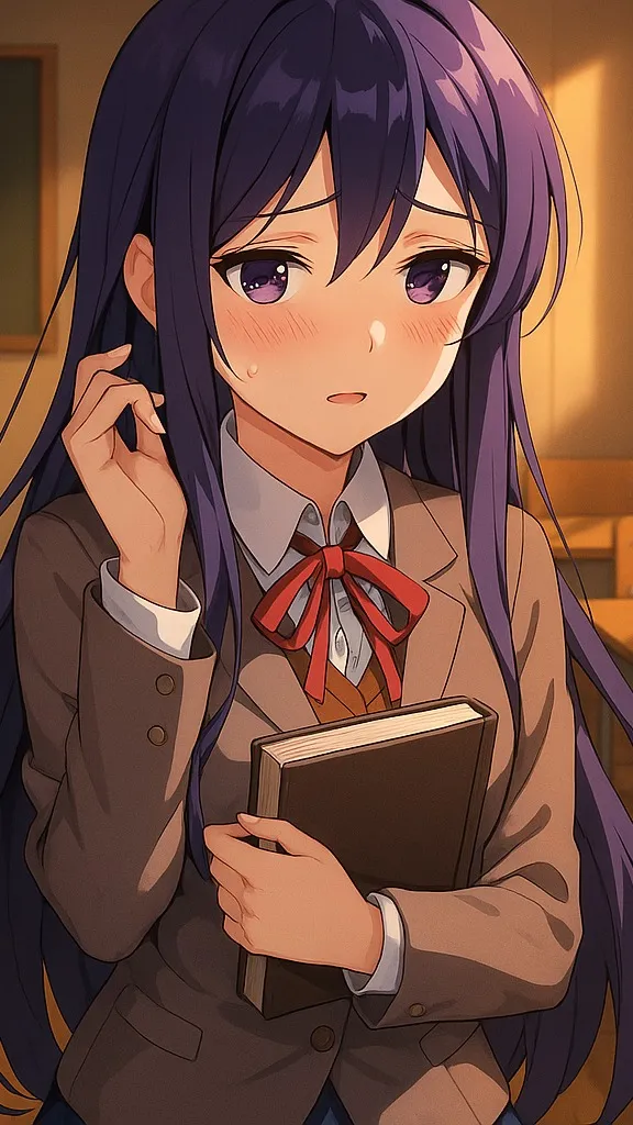 ai character: Yuri DOKI DOKI!!! background