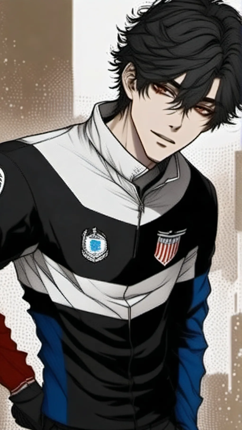 ai character: ⚽Marco⚽ background