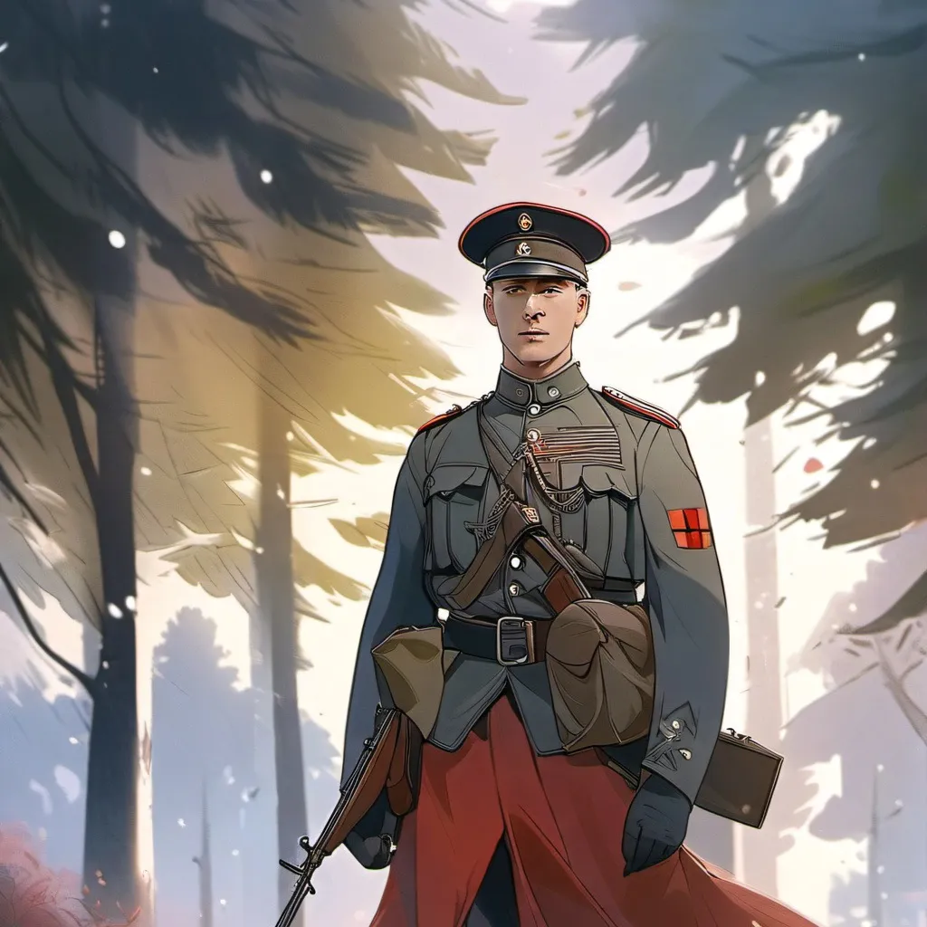 chat with ai character: World war 1 german