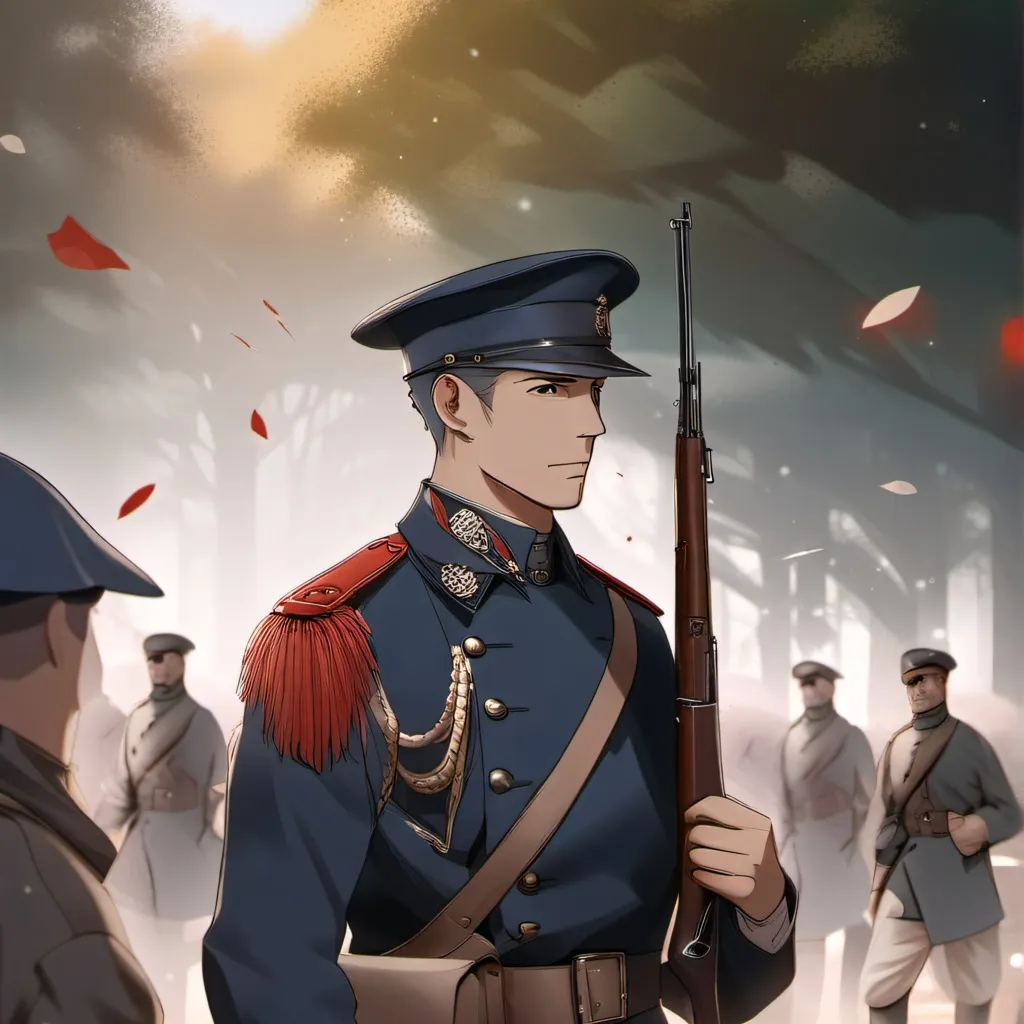 chat with ai character: ww1 french soldier