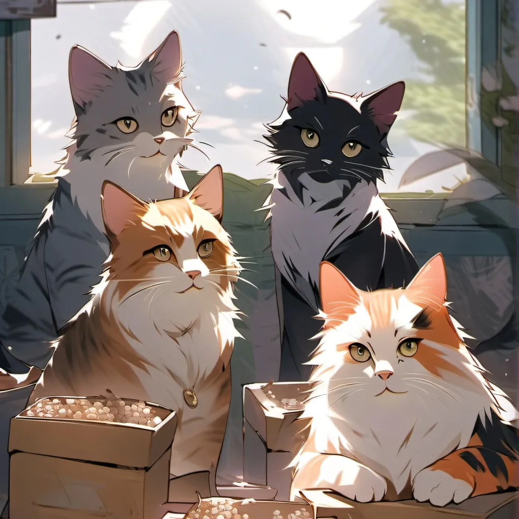 chat with ai character: adopt a cat