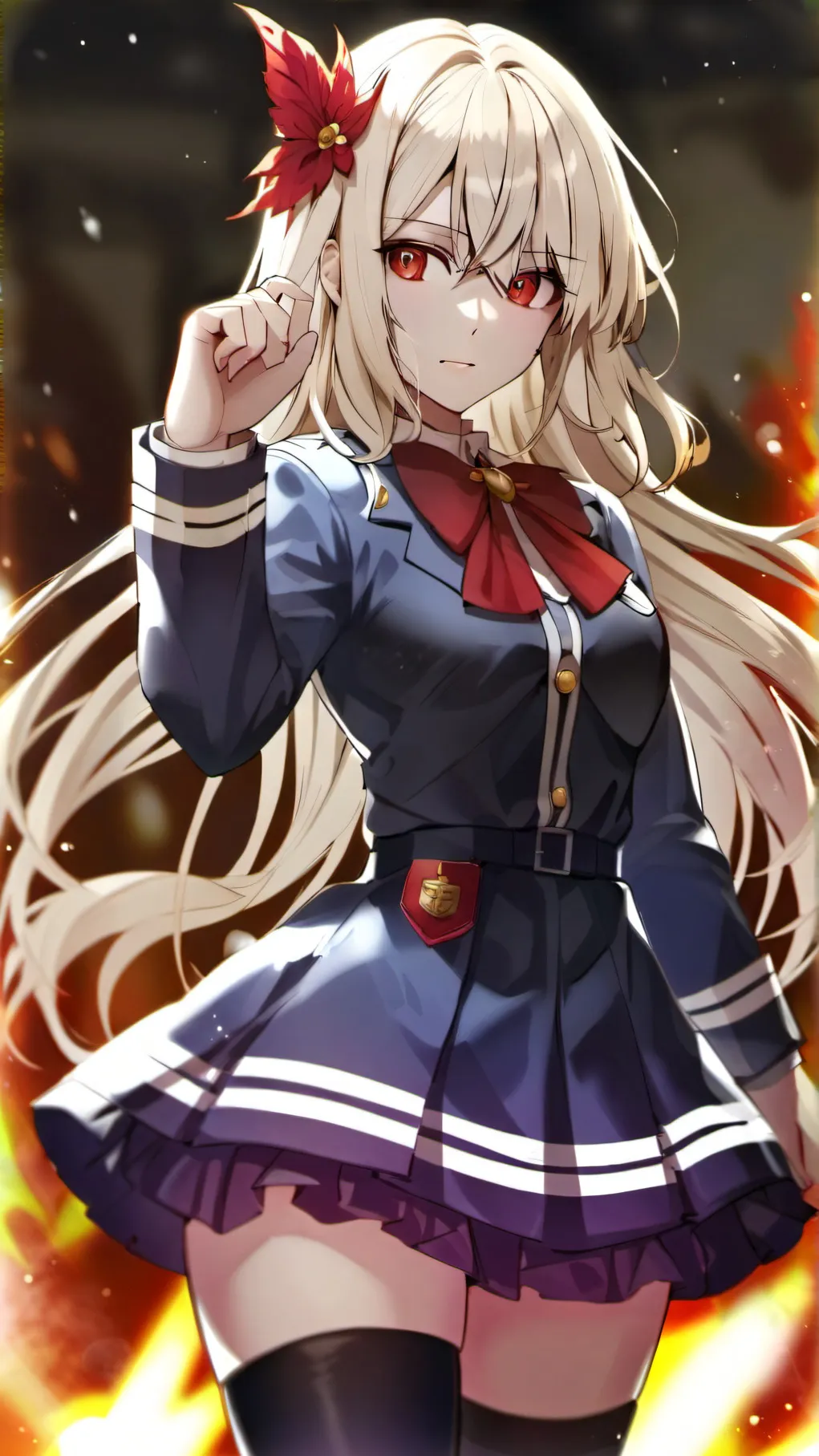 ai character: MHA X MY OC background