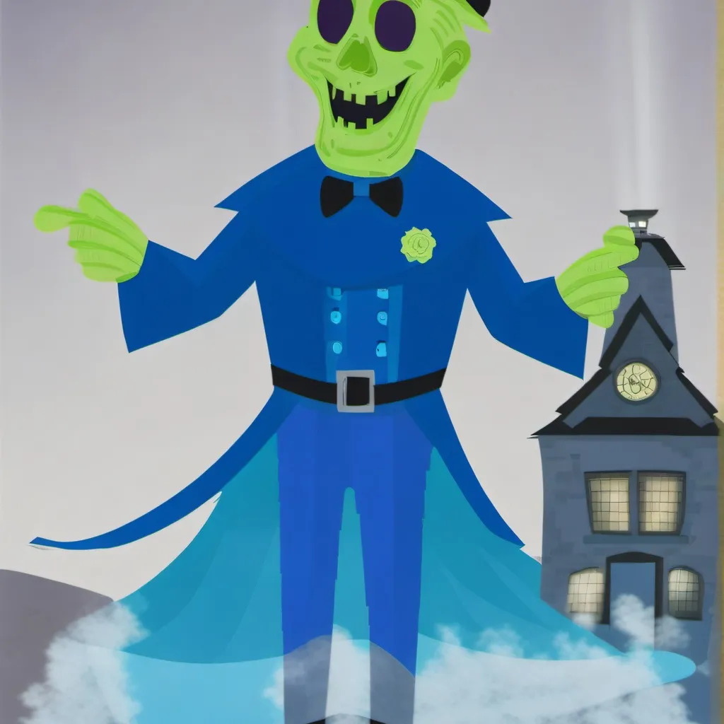 chat with ai character: ghost host