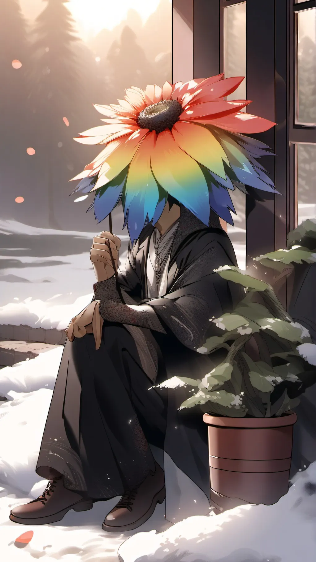 ai character: Dandys World background