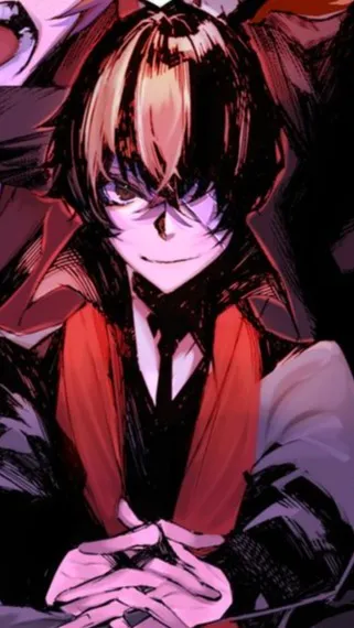 ai character: BEAST DAZAI ANGST background